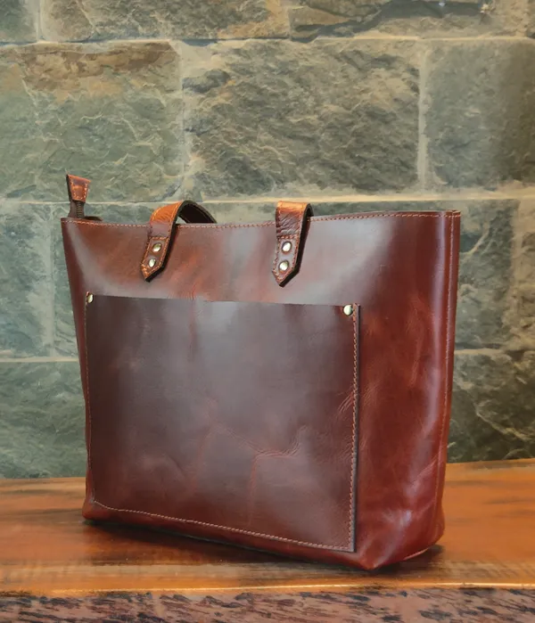 Brown_Genuine_Leather_Tote_Bag_For_Women_With_Zipper_Large_Women'S_Shoulder_Handbag_(_12x16_inchs_)