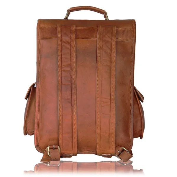 Brown_Mens_Vintage_Genuine_Leather_Laptop_Backpack_Shoulder_Messenger_Bag_Rucksack_Sling_School_Bag_College_Bag_(_12_x_17_inchs_)