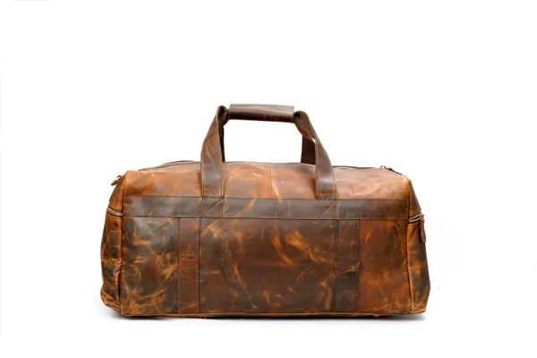 Brown_Handmade_Buffalo_Genuine_Leather_Travel_Duffle_Bag_(_20x9x9_inchs_)