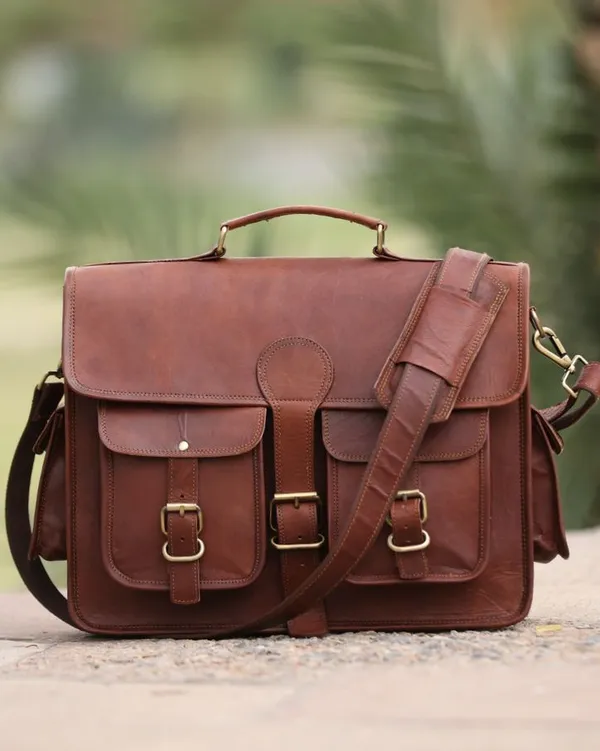 Brown_Laptop_Briefcase_Bag_Notebook_Case_Travel_Messenger_Bag_Unisex_Bag__(_13x18_inchs_)