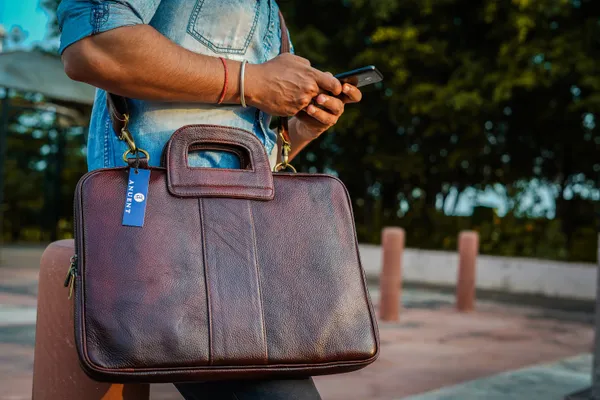 Chocolate_Brown_Buffalo_Genuine_Leather_Laptop_Shoulder_Sleeve_Bag_Office_Briefcase_(_12x16_inchs_)