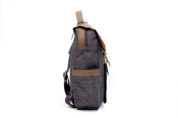 Blue_&_Brown_Vintage_Canvas_Genuine_Leather_Laptop_Backpack_For_Men,Daypack_Canvas_Backpack_For_Men_Women_(_13X17_inchs_)