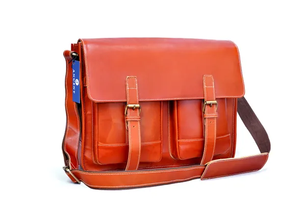 Orange_Handmade_Buffalo_Genuine_Leather_Orange_Laptop_Briefcase_Messenger_Bag_(_13X15_inchs_)