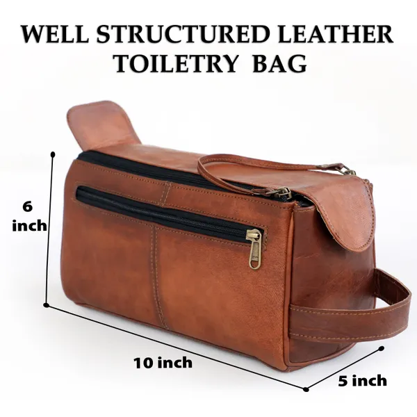 Brown_Genuine_Leather_Toiletry_Bag_Large_Dopp_Kit__Travel_Pouch_Cosmetic_Organizer_Best_Toiletries_Bags_For_Bathroom_And_Traveling_(_10x6_inchs_)