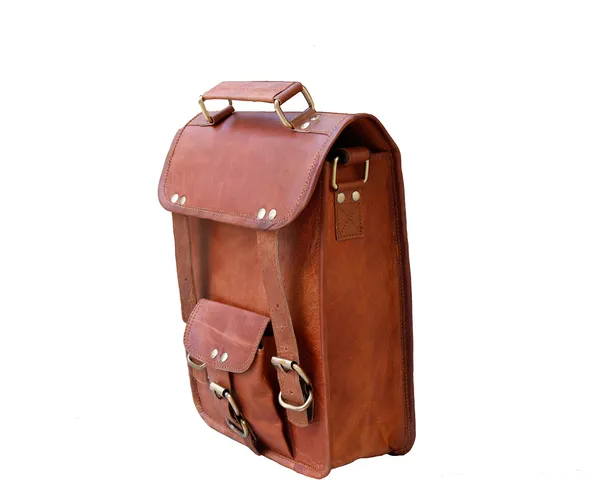 Brown_9_Inch_Genuine_Leather_Satchel_I-Pad_Messenger_Bag_For_Men_And_Women_(_11x9_inchs_)