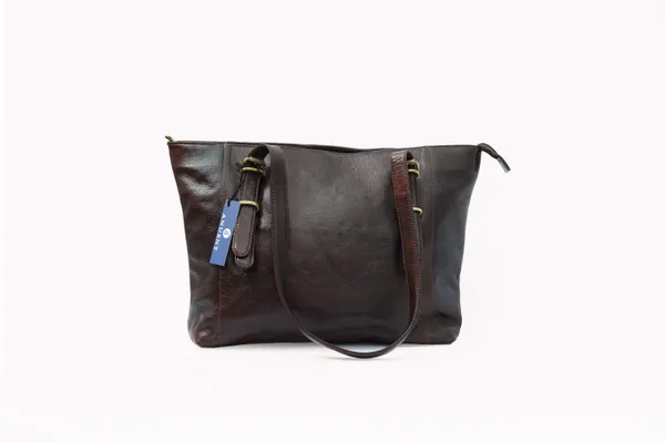 Chocolate_Brown_16_Inch_Buffalo_Genuine_Leather_Women_Handbag_,_Office_Laptop_Purse_,_Shoulder_Bag_Best_Gift_For_WomenS_._(_12.5_x15_inchs_)