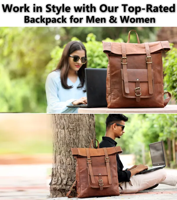 Brown_Genuine_Leather_Roll_Top__Backpack_For_Men_And_Women_Vintage_Large_Laptop_And_Travel_Bag_Best_Rucksack_For_Work,_Adventure,_And_Business_Genuine_Leather_Bookbag_(_12x16_inchs_)
