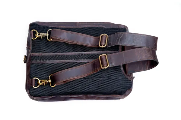 Chocolate_Brown_15_Inch_Buffalo_Genuine_Leather_Briefcase_Laptop_Messenger_Backpack_Two_In_One_Office_Briefcase_+_Backpack_(_11x15_inchs_)