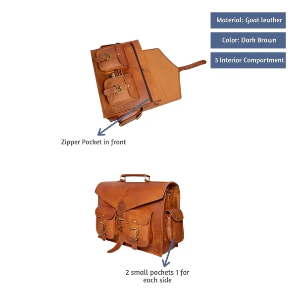 Brown_Handmade_Genuine_Leather_Briefcase_Messenger_Bag_With_2_Pocket_Front
_(_13x18_inchs_)