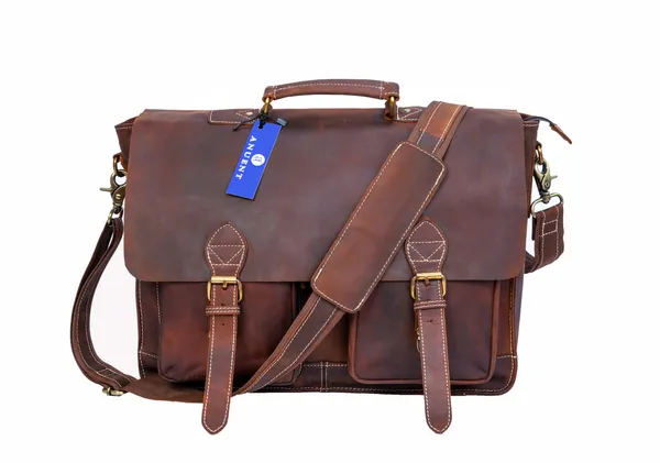 Chocolate_Brown_Handmade_Buff_Genuine_Leather_Laptop_Bag_Office_Messenger_Briefcase_For_Men_(_13x18_inchs_)