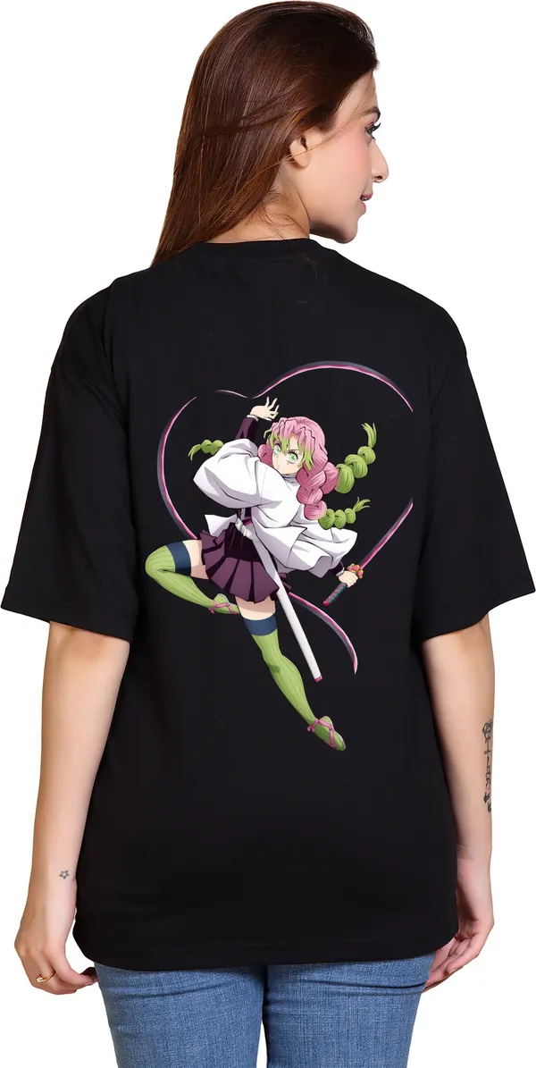 Black_Cotton_Blend_Oversized_T-Shirt_For_Women