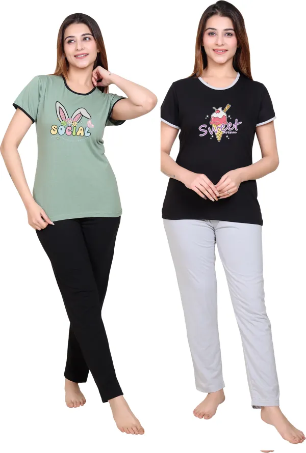 Pack_of_2_Multicolor_Cotton_Blend_Printed_Top_&_Pyjama_Set_For_Women