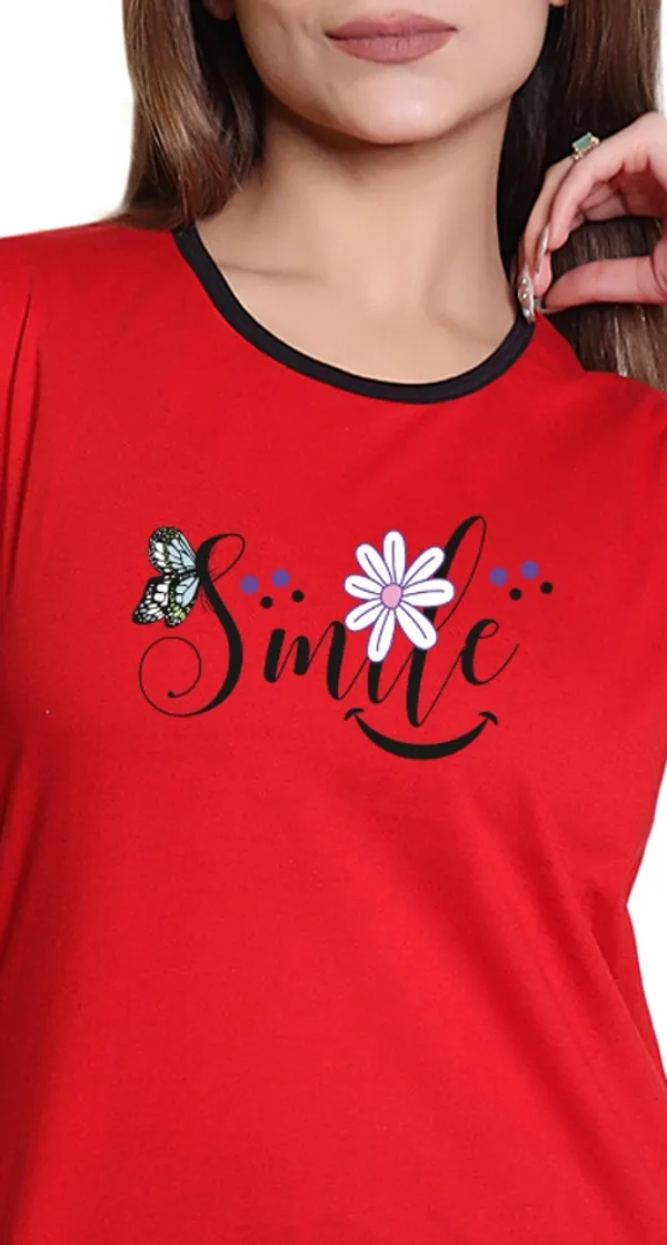 Red_Cotton_Blend_Printed_Top_&_Pyjama_Set_For_Women