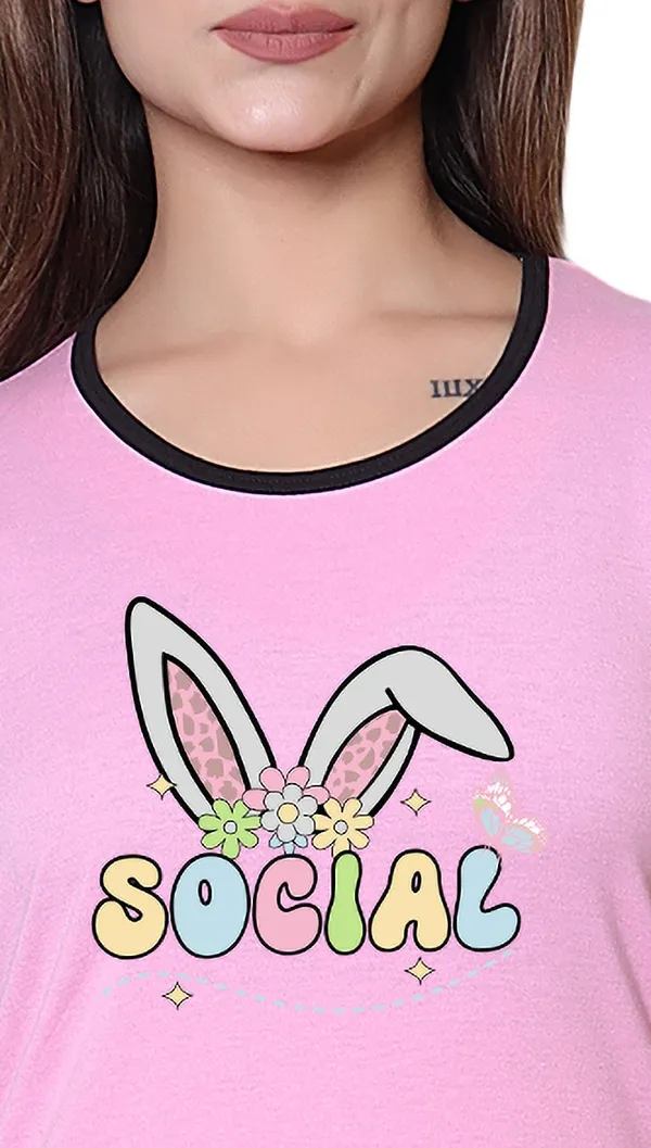 Pink_Regular_Cotton_Blend_Printed_Top_&_Pyjama_Set_For__Women