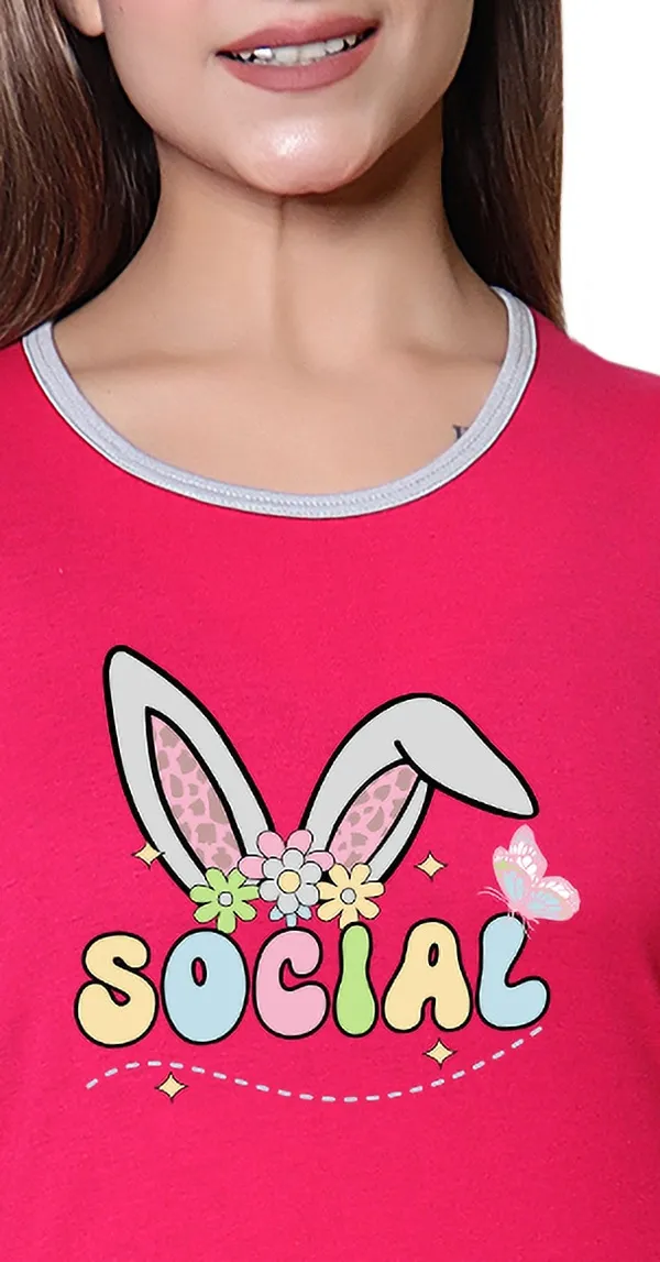 Pink_Cotton_Blend_Printed_Top_&_Pyjama_Set_For_Women