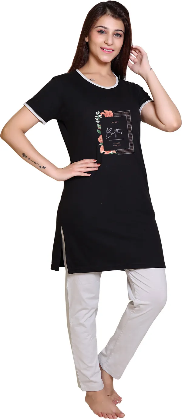 Black_Regular_Cotton_Blend_Printed_Night_Suit_Set_For__Women