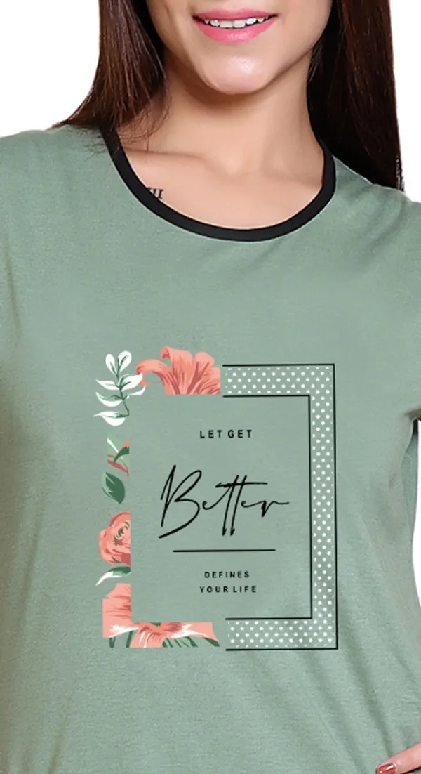 Light_Green_Regular_Cotton_Blend_Printed_Night_Suit_Set_For__Women