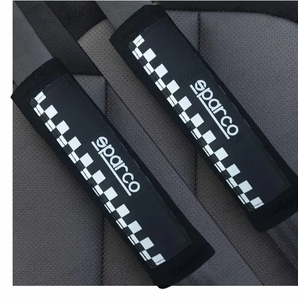 2-Pack_Seat_Belt_Shoulder_Pads,_Sparco_Black_White,_Embroidered_Logo,_Premium_Car_Safety_Belt_Covers_For_Comfort_And_Protection,_Universal_Fit_For_All_Vehicles,_2-Pack