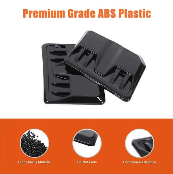 2-Pack_Black_Air_Flow_Vent_Hood_Trim_–_HD-2411_Stylish_Fender_Decorative_Aero_Accessory_–_Universal_Fit_for_All_Cars