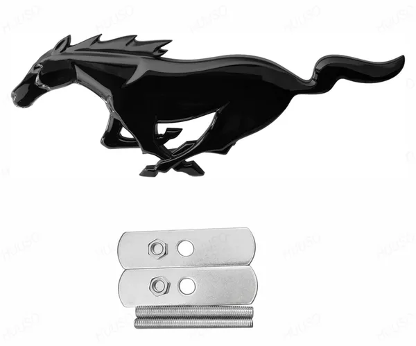 3D_Front_Grill_Emblem_–_Mustang_Horse_Black_Badge,_Automotive_Decal_&_Sticker,_Universal_Compatibility