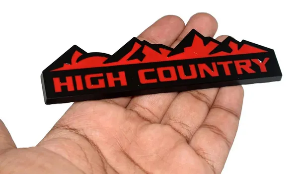 3D_High_Country_Emblem_Logo_Badge_–_Zinc_Alloy_Car_Side_Fender_&_Rear_Trunk_Decal_(Black_&_Red)