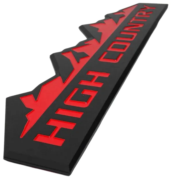 3D_High_Country_Emblem_Logo_Badge_–_Zinc_Alloy_Car_Side_Fender_&_Rear_Trunk_Decal_(Black_&_Red)