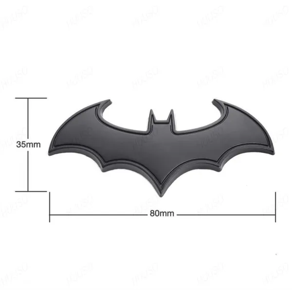 3D_Premium_Zinc_Alloy_Bat_Car_Emblem_–_3D_Matte_Black_Finish,_Stylish_Front/Rear_Fender_Logo_Badge_–_Compatible_with_All_Cars_&_SUVs