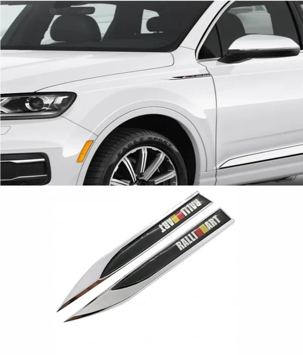 3D_Ralliart_Zinc_Alloy_Knife_Emblem_Badge_–_Silver_&_Black_Sporty_Car_Badge_for_Side_Fender_&_Trunk_(Universal_Fit)
