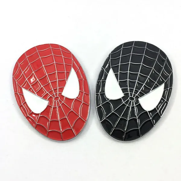 3D_Spider-Man_Emblem_–_Premium_Zinc_Alloy_Car_Badge_(Silver_&_Black)_for_Side,_Fender,_or_Trunk