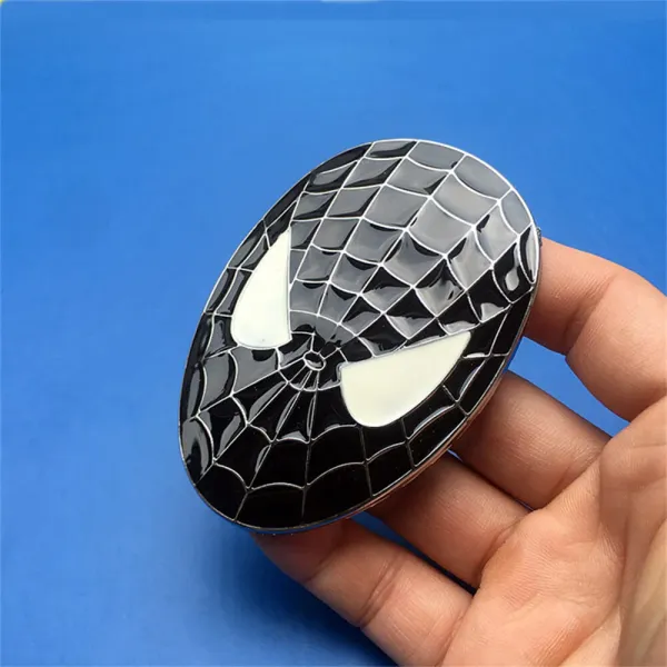 3D_Spider-Man_Emblem_–_Premium_Zinc_Alloy_Car_Badge_(Silver_&_Black)_for_Side,_Fender,_or_Trunk