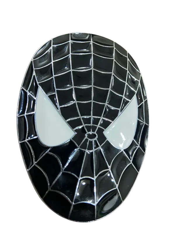 3D_Spider-Man_Emblem_–_Premium_Zinc_Alloy_Car_Badge_(Silver_&_Black)_for_Side,_Fender,_or_Trunk