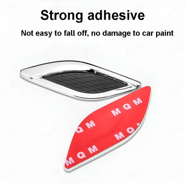 2-Pack_HD-716_Car_Vent_Fender_Trim_–_Chrome_&_Black_Aero_Styling_Stickers,_Universal_Exterior_Decorative_Kit_for_All_Cars