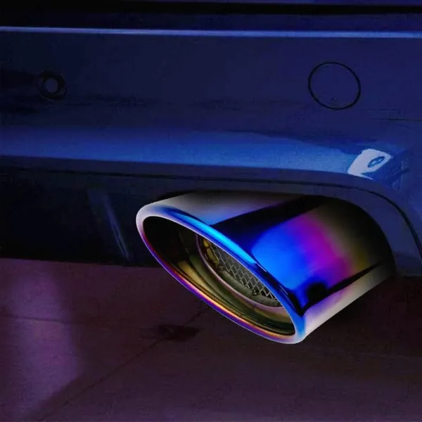 Burnt_Blue_Exhaust_Muffler_Tip,_60mm_Inlet_-_High-Performance_Stainless_Steel_Upgrade_(TF-8924)
