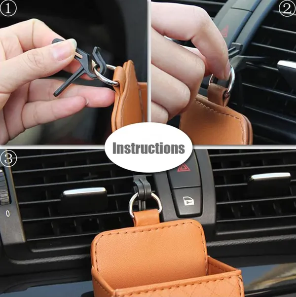 Car_Air_Vent_Storage_Organizer_–_PU_Leather_Holder_for_Sunglasses,_Cards_&_Essentials_|_Fits_All_Vehicles_(Beige)