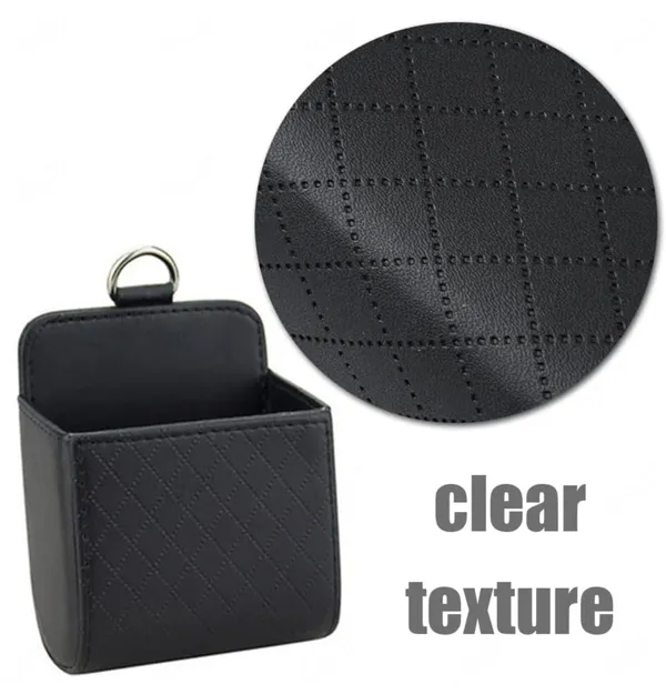 Car_Air_Vent_Storage_Organizer_–_PU_Leather_Holder_for_Sunglasses,_Cards_&_Essentials_|_Fits_All_Vehicles_(Black)
