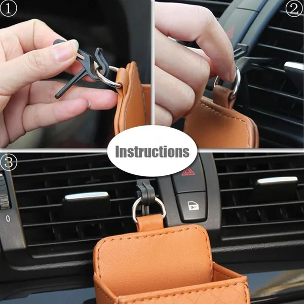 Car_Air_Vent_Storage_Organizer_–_PU_Leather_Holder_for_Sunglasses,_Cards_&_Essentials_|_Fits_All_Vehicles_(Black)