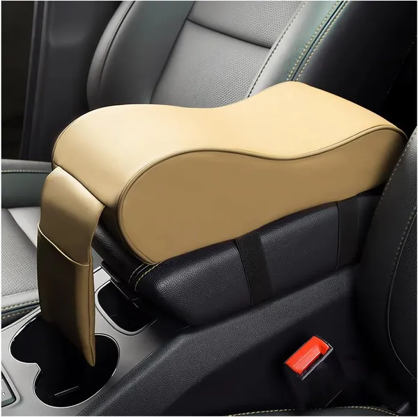 Car_Armrest_Cushion,_Memory_Foam_Car_Beige_Armrest_Console_Pillow_Compatible_With_All_Cars