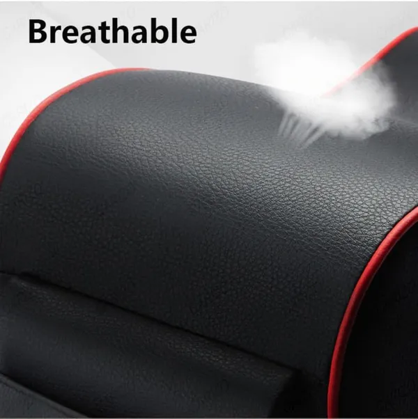 Car_Armrest_Cushion,_Memory_Foam_Car_Black_With_Red_Piping_Armrest_Console_Pillow_Compatible_With_All_Cars