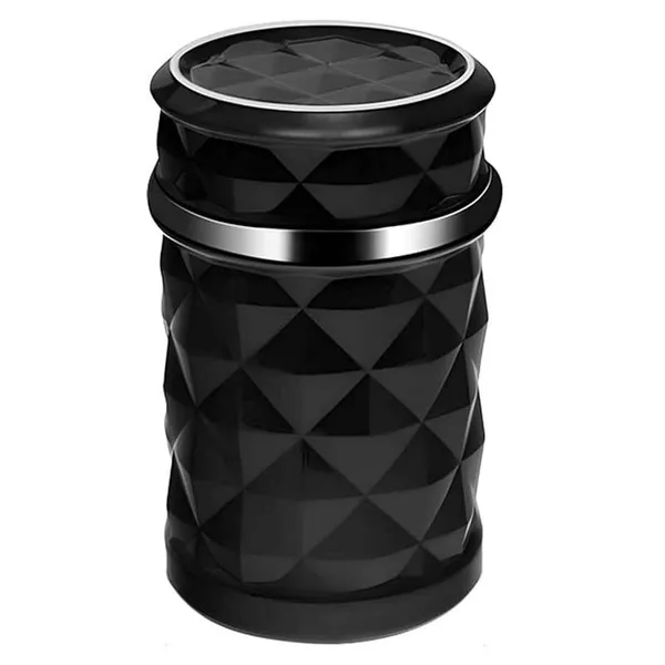 Car_Ashtray_With_Lid,_Smell_Proof_And_Portable_Diamond_Black_Ashtray,_Smokeless_Ciqarette_Ashtray_Cup_Holder,_Auto_Dustbin_Trash_Compatible_With_All_Cars