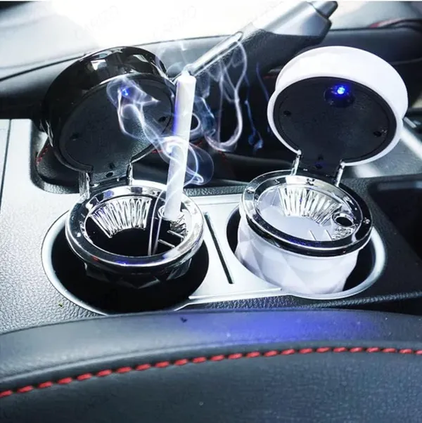 Car_Ashtray_With_Lid,_Smell_Proof_And_Portable_Diamond_Black_Ashtray,_Smokeless_Ciqarette_Ashtray_Cup_Holder,_Auto_Dustbin_Trash_Compatible_With_All_Cars