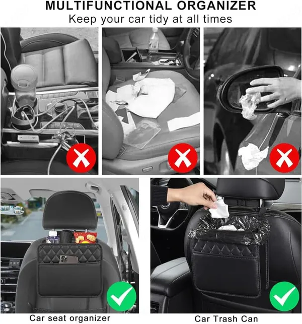 Car_Back_Seat_Pocket,_Black_Multi-Functional_Storage_Bag,_Trash_Can,_Waterproof,_Stain_Resistant,_Convenient_Goods,_Space_Saving_Compatible_With_All_Cars