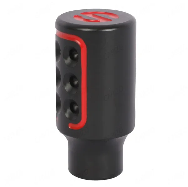 Gear_Shift_Knob_For_Manual_And_Automatic_Transmission,_Metal_Alloy,_Sparco_Spc_Black_Red,_Premium_Design,_Installation_Kit_Included