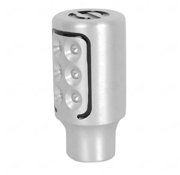 Gear_Shift_Knob_For_Manual_And_Automatic_Transmission,_Metal_Alloy,_Sparco_Spc_Silver_Red,_Premium_Design,_Installation_Kit_Included