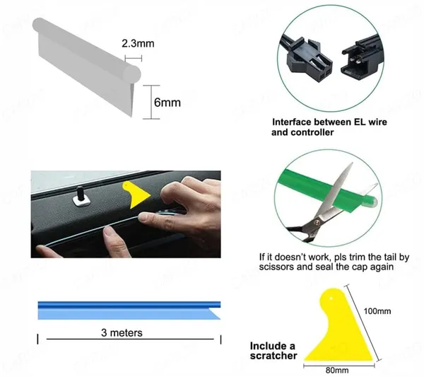 Car_Interior_Led_Strip_Lights,_Glowing_Electroluminescent_Wire_Lights_Ambient_Lighting_Kits_(5M,_Orange)_Compatible_With_All_Cars