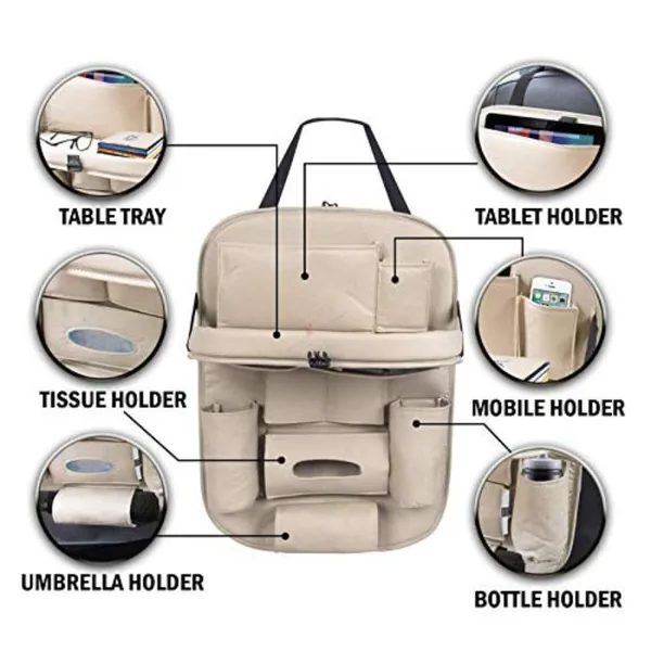 Car_Leather_Back_Seat_Organizer_With_Foldable_Table,_Waterproof_Multi-Pocket_Storage,_Luxury_Beige_Seat_Back_Organizer_Compatible_With_All_Cars