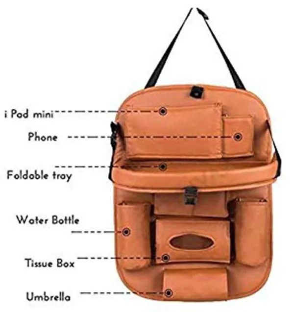 Car_Leather_Back_Seat_Organizer_With_Foldable_Table,_Waterproof_Multi-Pocket_Storage,_Luxury_Tan_Seat_Back_Organizer_Compatible_With_All_Cars