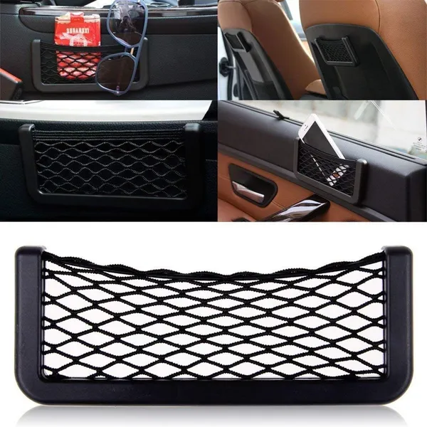 Car_Net_Phone_Holder_–_Multi-Purpose_Pocket_Organizer_&_Mobile_Stand_String_Bag_for_All_Cars