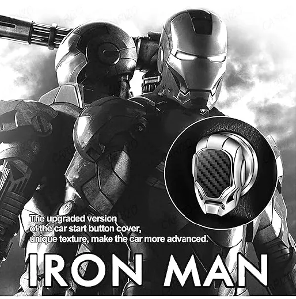 Iron_Man_Black_&_Carbon_Car_Start_Button_Cover_–_Universal_Anti-Scratch_3D_Alloy_Ignition_Decoration