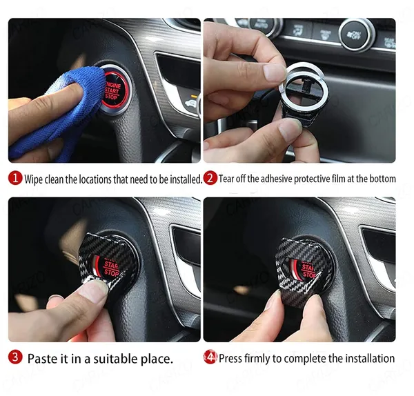 Lambo_Carbon_Black_Car_Start_Button_Cover_–_Universal_3D_Alloy_Anti-Scratch_Ignition_Protector_–_Easy_Install,_Stylish_Car_Interior_Upgrade