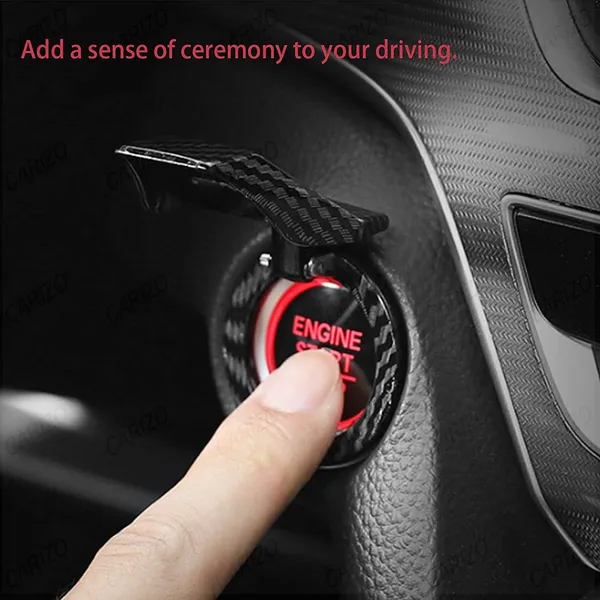 Lambo_Carbon_Black_Car_Start_Button_Cover_–_Universal_3D_Alloy_Anti-Scratch_Ignition_Protector_–_Easy_Install,_Stylish_Car_Interior_Upgrade